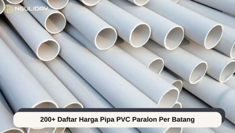 200+ Daftar Harga Pipa PVC Paralon Per Batang