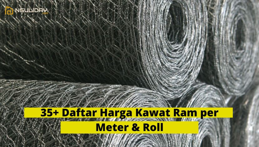 35+ Daftar Harga Kawat Ram per Meter & Roll